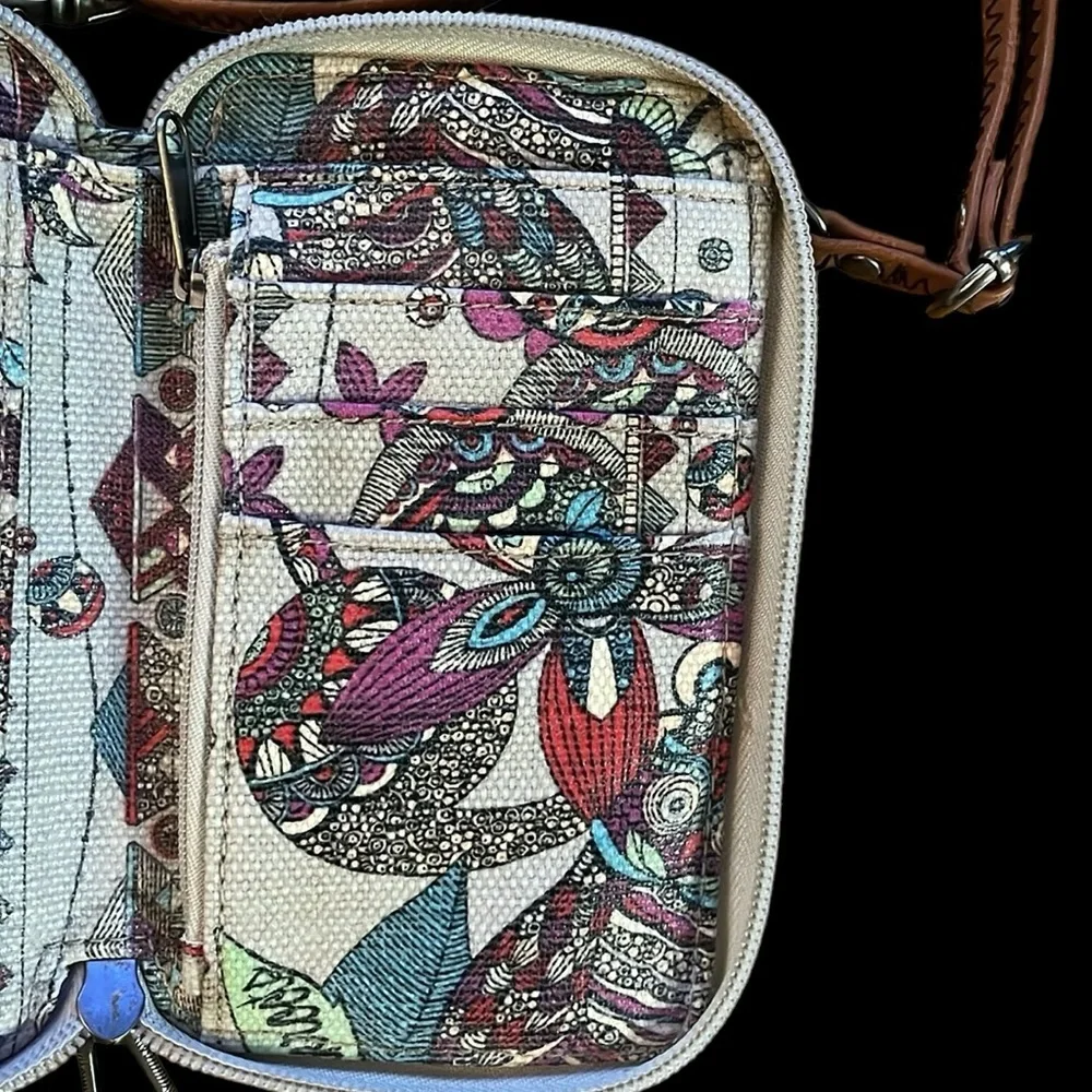 Sakroots Salina’s Crossbody Wallet and Phone Case